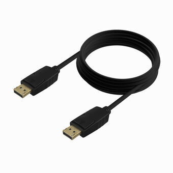 DisplayPort-kabel Aisens A124-0742 4K Ultra HD Sort 5 m
