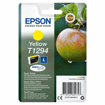 Original blækpatron Epson C13T12944012 7 ml Gul