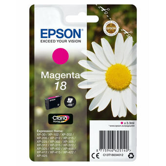 Kompatibel blækpatron Epson Cartucho 18 magenta (etiqueta RF)