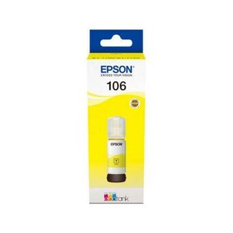 Kompatibel blækpatron Epson 106 EcoTank Yellow ink bottle 70 ml Gul