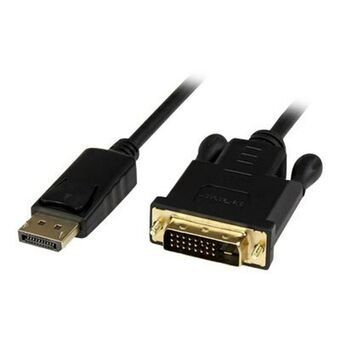 DisplayPort til DVI kabel GEMBIRD CC-DPM-DVIM-1M