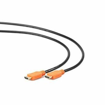 HDMI-kabel med Ethernet GEMBIRD CC-HDMI4L-6 Sort Sort/Orange 1,8 m