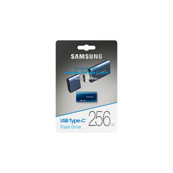 USB-stik Samsung MUF-256DA/APC Blå 256 GB