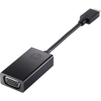 USB C til VGA-adapter HP P7Z54AA#ABB Sort