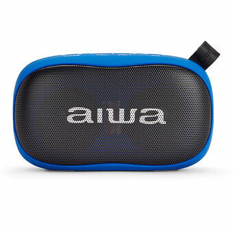 Bærbare Bluetooth-højttalere Aiwa BS-110BK Sort Blå