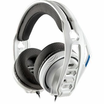Gaming headset med mikrofon Nacon RIG400HSW Hvid Jack 3.5 mm 1,3 m
