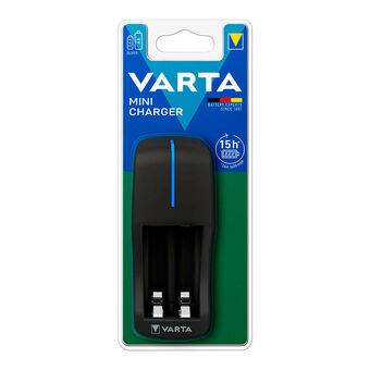 Batteroplader Varta 57646101401 Mini 2 Batterier AA/AAA