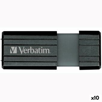 USB-stik Verbatim Store\'n\'Go PinStripe Sort 16 GB