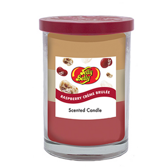 Jelly Belly - Duftlys - 3 lags  - Raspberry Creme Brulee - 300 g