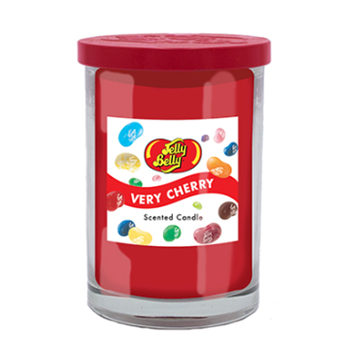 Jelly Belly - Scented Candle - Duftlys  - 300 g - Very Cherry - Kirsebær