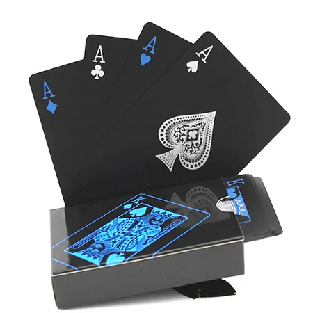 Spillekort - Edition - Eksklusive Blå/Sorte Spillekort