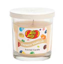 Jelly Belly - Scented Candle - Duftlys - 150 gram - Fransk Vanilje