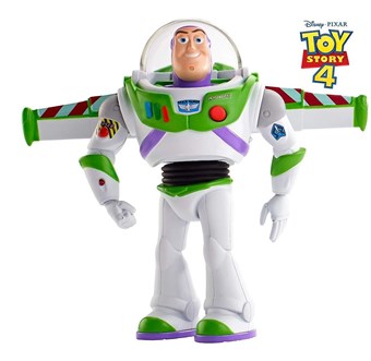 Toy Story 4 Figur - Buzz Lightyear 30 cm - Med tale (Engelsk)