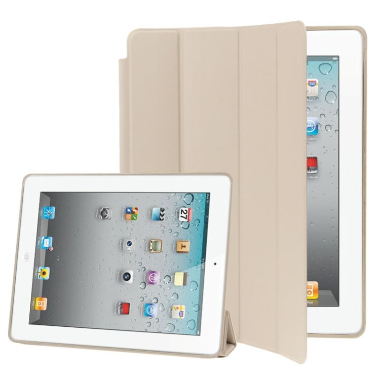 hensigt sladre Foran Stylish Smart Cover Sleep/ Wake-up til iPad 2 / iPad 3 / iPad 4 - Hvid