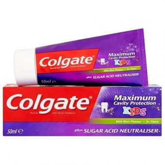 Colgate Kids Maximum Protection - Tandpasta til Børn - 3 + år - 50 ml