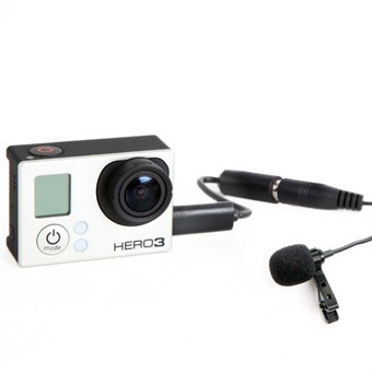 BOYA BY-LM20 Lavalier Mikrofon og Adapter til GoPro HERO4 /3+ /3