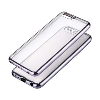 Smooth Sublime Cover i Blød TPU-Plast og Silikone til Huawei P10 Plus - Grå