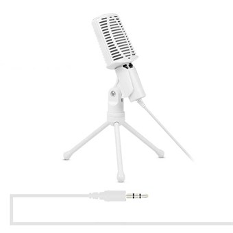 Media Condenser Mikrofon m/Tripod Stativ til PC & Mac
