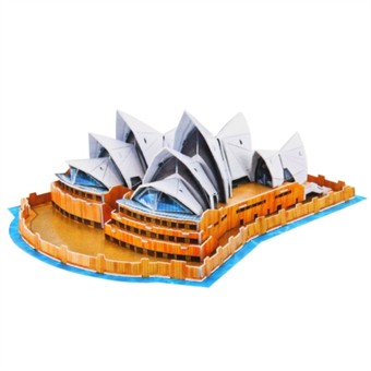 Sydney Opera House 3D Puslespil - 58 Stk.