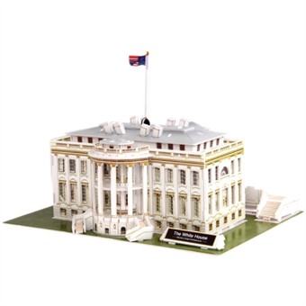 White House 3D Puslespil - 64 Stk.