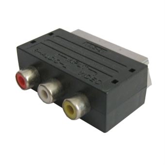 A/V to 20 Pin Han SCART Adapter
