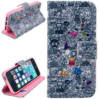 Stand Kort Pung etui 5 / 5S / SE 2013 - Kunst