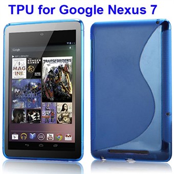 S-line Silikone - Google Nexus 7 (blå)
