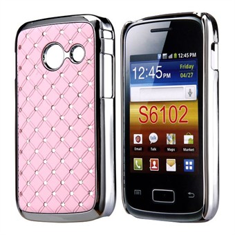 Bling Cover til Galaxy Y Duos (Pink)