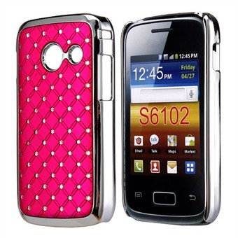 Bling Cover til Galaxy Y Duos (Magenta)