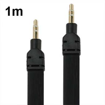 Noodles Style AUX kabel - Sort 