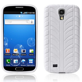 Silikone Bildæk  Cover S4 (hvid)
