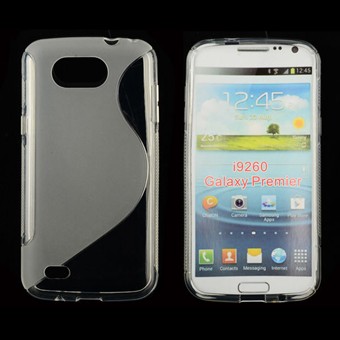 S-line Silikone Cover til Galaxy Premier (Transparent)