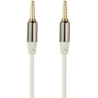 Snoet 3.5 mm Audio AUX Kabel 15 cm - 150 cm - Hvid