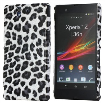 Lepard Cover Beskyttelse Xperia Z (Hvid)