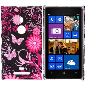 Motiv Plastik Cover Lumia 925 (Sommerfugle)