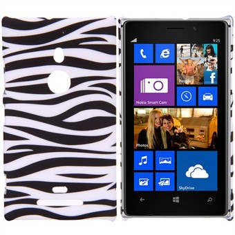Motiv Plastik Cover Lumia 925 (Zebra)