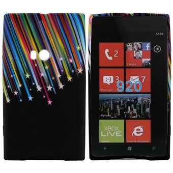 Motiv Silikone Cover til Lumia 920 (Stjerneskud)