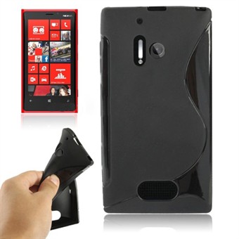 S-Line silikone Cover Lumia 928 (Sort)