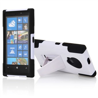 Defender Case Lumia 920 med Stand (Hvid)