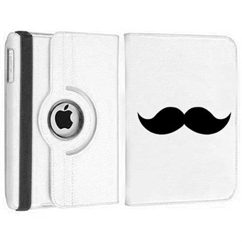 TipTop Roterende iPad Etui - Mustache