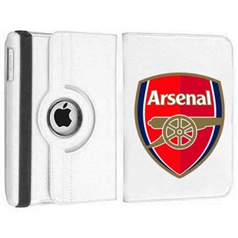 Roterende Fodbold Etui til iPad 2/3/4 - Arsenal
