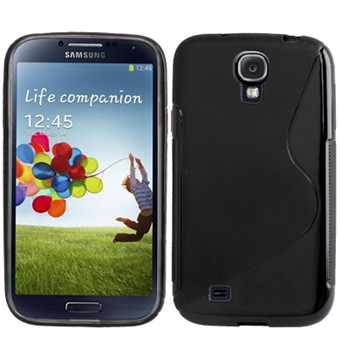 S-Line Silikone Cover Galaxy S4 (Sort)