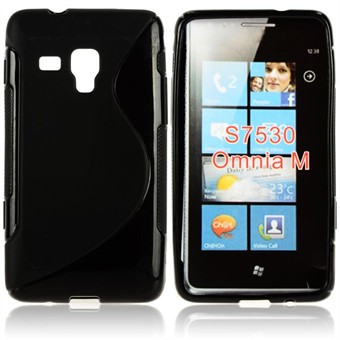 S-Line Silikone til Omnia M (Sort)