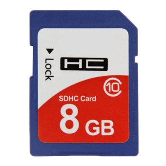 SDHC Hukommelseskort - 8GB