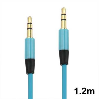 Simpel AUX Kabel 3.5mm - Blå