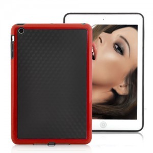 Black Front iPad Mini 1 (rød)