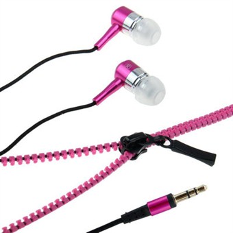 Zipper Høretelefoner (Pink)