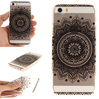 Modern art silikonecover til 5 / 5S / SE 2013 - Henna