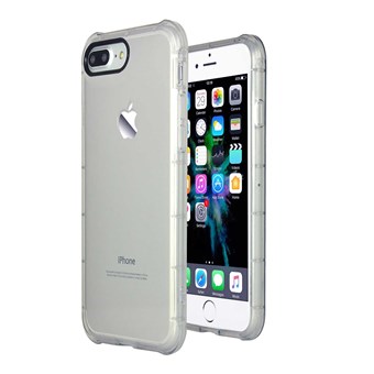 Corner protection silikonecover iPhone 7 Plus / iPhone 8 Plus - Grå
