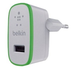 AC USB Væglader 2,4 amp - Fra Belkin
